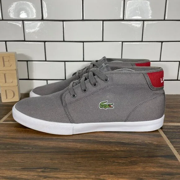 Lacoste Men\'s Ampthill Gray Casual Sneakers Lacoste Men main image 2